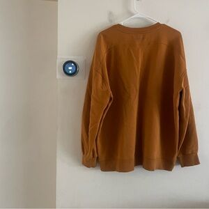 Lululemon men Rust Orange Sweatshirt size large
